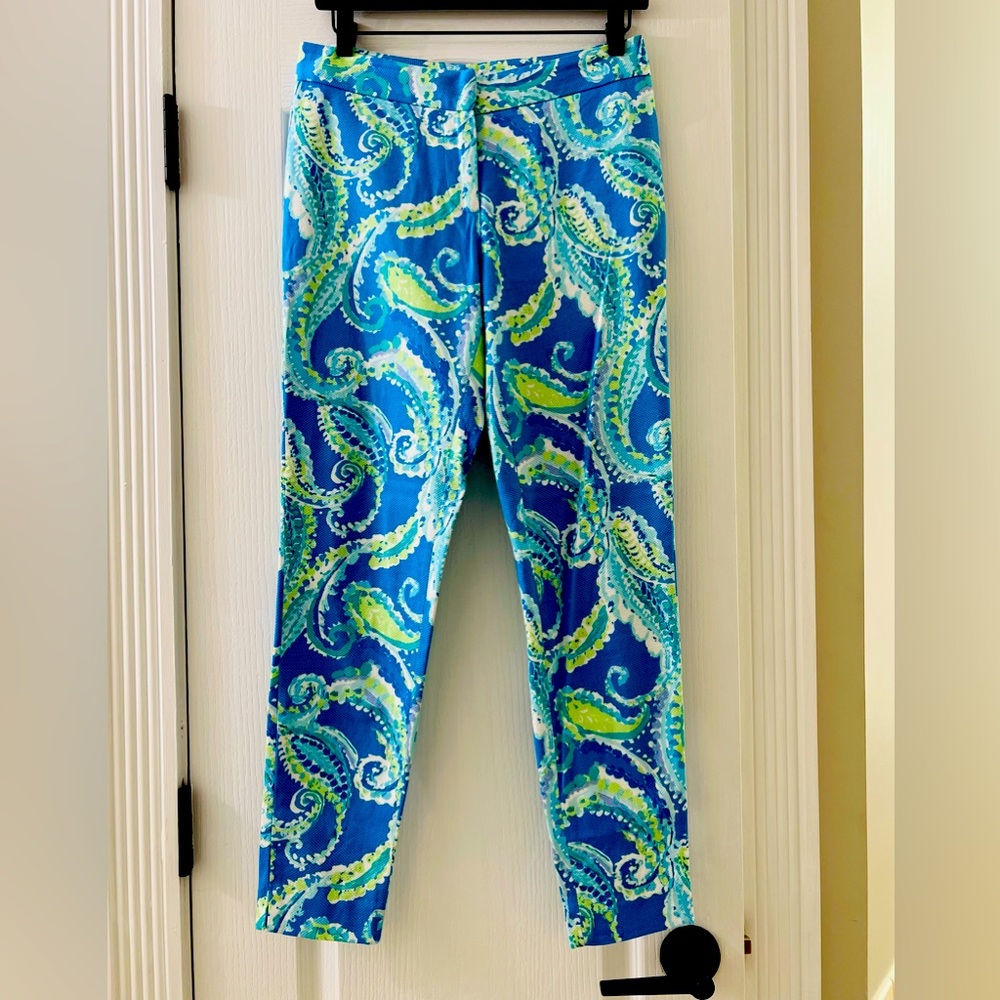 ***SOLD*** J. McLaughlin Paisley Print Pant Size 2
